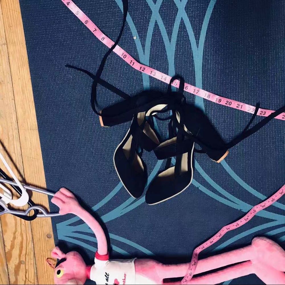 Stunning black high heels